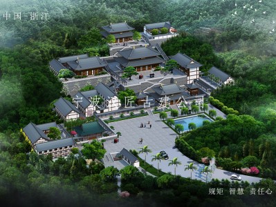 海南观音寺建设方案规划图